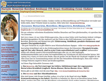 Tablet Screenshot of borna-borreliose-herpes.de